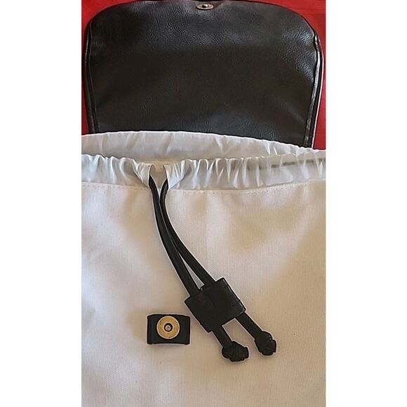 Harry Potter Loungefly Deathly Hallows Backpack Slouch Floral - Picture 4 of 12